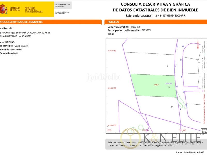 Foto 517ee66c-743f-4e62-92cf-d8c6647e5af8. Terreny residencial a Centro Mutxamel