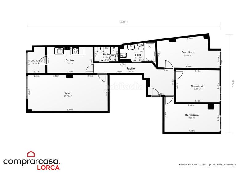 Foto 1559ed14-6d92-4de1-ba3b-b1b97728051e. Appartement avec parking dans San Cristóbal - San Diego Lorca
