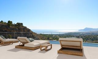 Chalet  Altea la vella. Fantstica villa en altea con vistas al mar y al skyline de beni