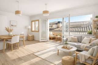 Penthouse in Calella. Atico en venta en calella  primera linea de mar