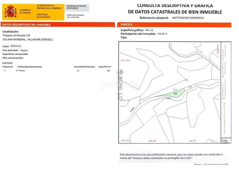 Foto 60825ab1-b184-4705-ba77-3fedfce3f39d. Wohngrundstück in Villastar
