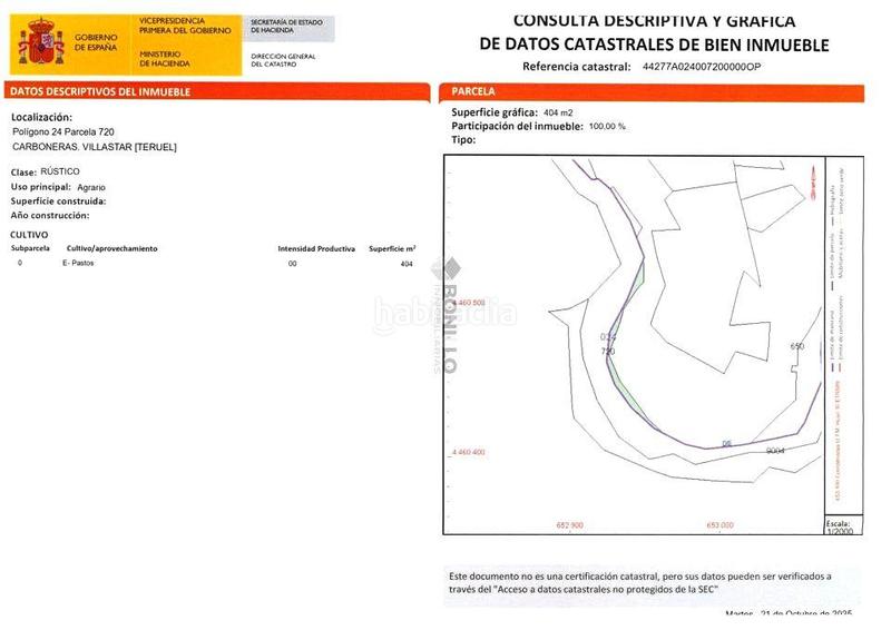 Foto 7d5e4274-8db8-421d-a313-a301760261b3. Wohngrundstück in Villastar