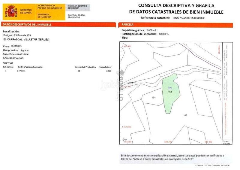 Foto 98dfbf72-c37f-4b48-9bc5-e553bc7e071f. Wohngrundstück in Villastar