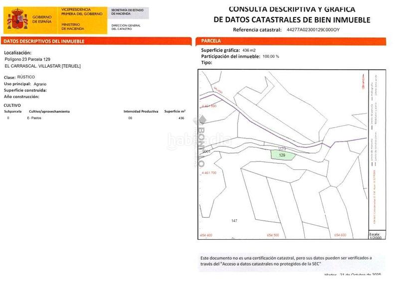 Foto f7ef1562-7afe-4887-a395-96b6199b457f. Wohngrundstück in Villastar