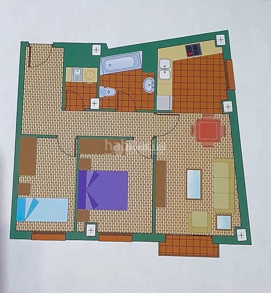 Foto 2b890135-4477-4e99-8b9d-385bb160dadc. Appartamento con riscaldamento parcheggio in Pedanías Teruel