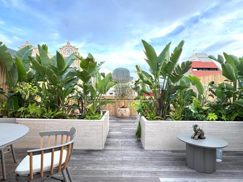 Foto 0856a2d2-b9a6-42bc-bd96-05cc86a09518. Miete dachwohnung mit heizung in Dreta de l´Eixample Barcelona