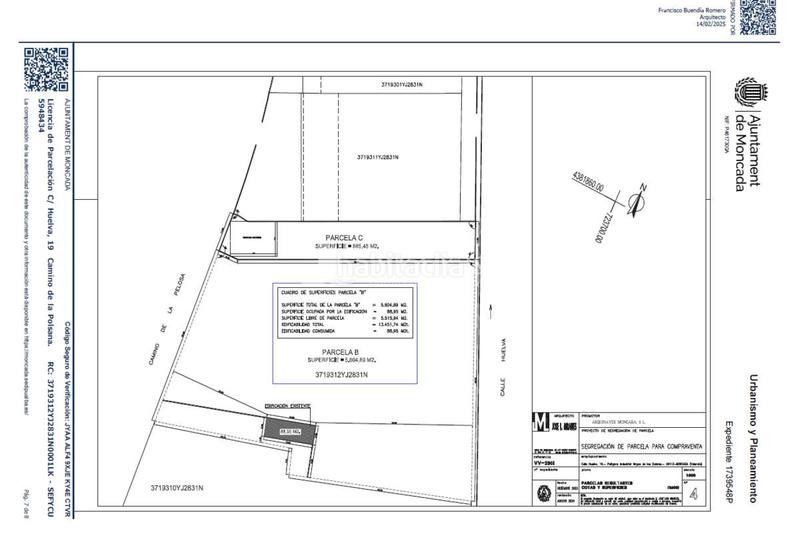 Foto b39f3f0e-6ed2-4cc6-9da9-3a80ae3c581a. Industrial plot in Moncada