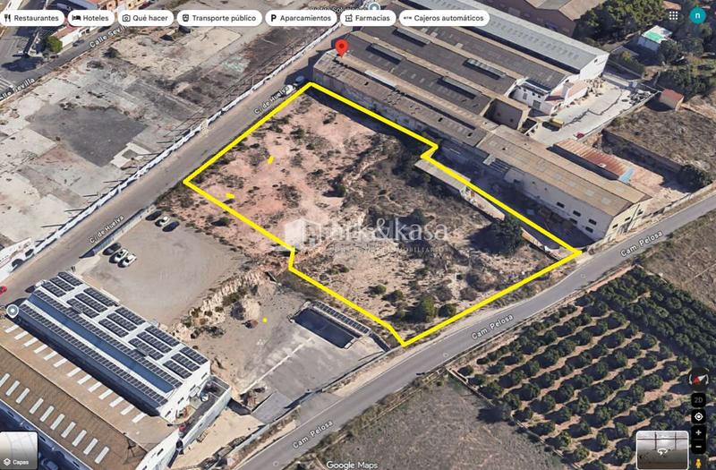 Foto b96c5b81-f1da-4aa7-9117-9c2a24f8b699. Industrial plot in Moncada