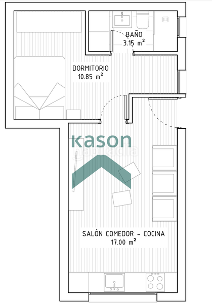 Foto 79ab52f3-8a17-46a3-8ebf-894253559150. Appartement avec chauffage dans Canillas Madrid
