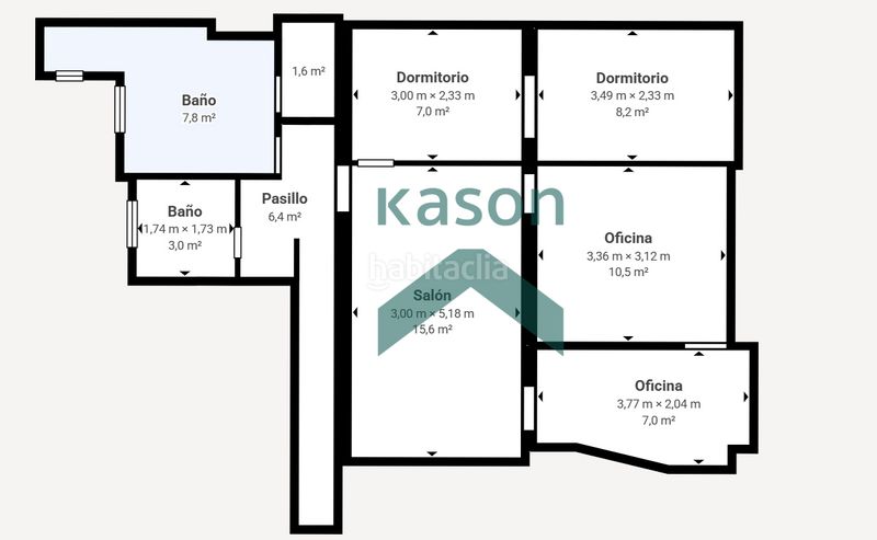 Foto c4452a4a-deee-4458-ba23-087b9cc3bf75. Apartamento en Ríos Rosas-Nuevos Ministerios Madrid