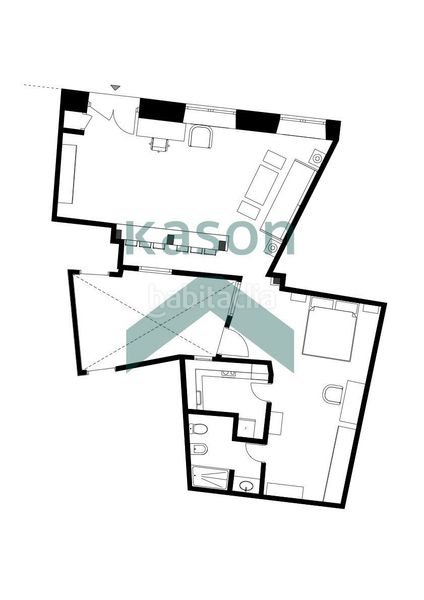 Foto 7a7547c1-ac1d-4386-b3a4-cfd3cd71983f. Flat with heating in Palacio Madrid