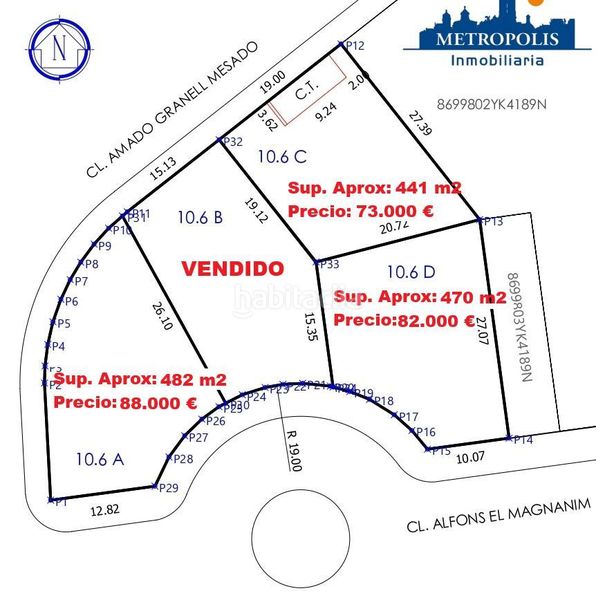 Foto 9e94161d-4585-474f-a1e5-831a20e990a4. Terreny residencial a Camino de Onda-Salesianos Burriana