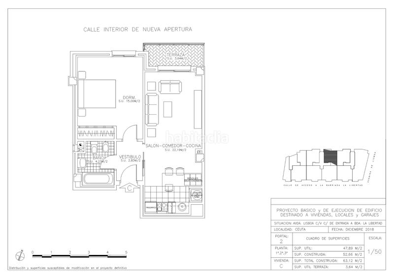 Foto 9f0a5e8c-2526-4551-afe5-c10b204a03dc. Appartamento 66m<sup>2</sup> in avenida de lisboa 12 in Muelle Ceuta