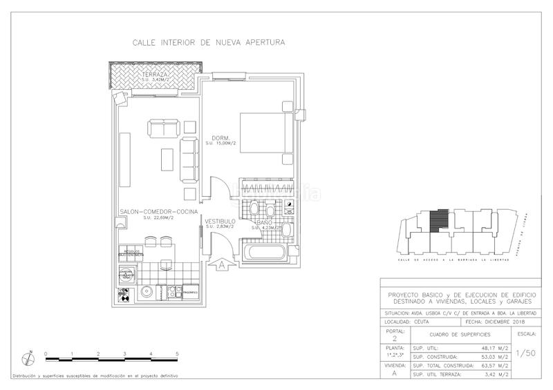Foto df617141-7e5e-450f-b6c4-929ac64529b7. Appartamento 78m<sup>2</sup> in avenida de lisboa 12 in Muelle Ceuta