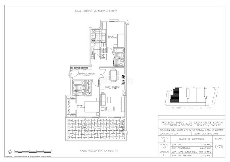 Foto c1423c7c-35fc-4019-889b-032df4d34189. Estudio 47m<sup>2</sup> en avenida de lisboa 12 en Muelle Ceuta