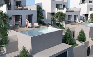 Xalet  Carrer carrer de la tulipa. Obra nueva tulipa cunit