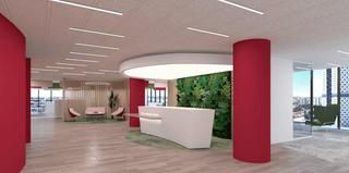 Rent Office space  Plaa d'europa. Oficina en alquiler