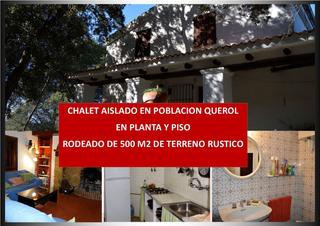Xalet a Querol. Chalet independiente en venta rodeado de 500 m2 de terreno rusti