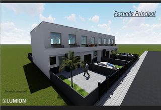 Casa aparellada a Pla de Santa Maria (El). Promocion pareadas venta con jardin, 4 dormitorios, 3 ba�os, cal