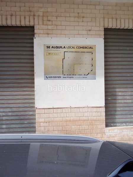 Foto e7ea8bd7-5ccd-4f39-bee9-dd6fb12e8015. Lloguer local comercial a avenida padre carlos ferris 111 a Albal