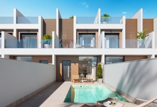 Casa adossada a San Pedro del Pinatar. Se venden maravillosos chalet adosados en santiago de la ribera