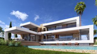 Chalet à Los Flamingos. Villa en benahavís