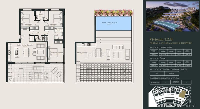 Foto 625e49bc-fe37-482d-a7fc-cca0af802f20. Àtic amb piscina a los arqueros - puerto del almendro Benahavís