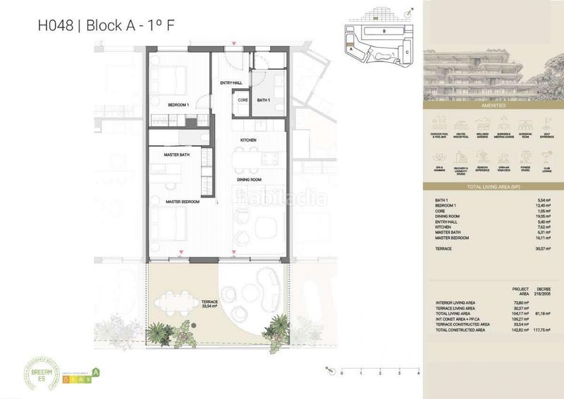 Foto f32faa00-e3cc-42a3-b3e5-8860d12f7965. Apartament amb aparcament piscina a Los Pacos Fuengirola