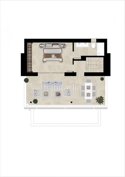 Foto 54314b90-2d3e-45f1-91c9-379ba3d54bed. Àtic amb aparcament piscina a La Cala Golf - Lagar Martell Mijas
