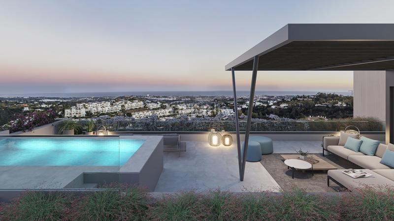 Foto ad348d57-ebbe-4dc2-b674-0a7d24a1623c. Dachwohnung mit parking pool in La Quinta Benahavís
