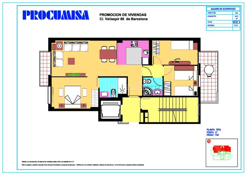 Foto ee91505e-29e3-4ca8-b559-a6af585e13e2. Pis a carrer del vallespir 86 a Sants Barcelona