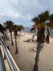 Lloguer Planta baixa a Albufereta. Alquiler de vivienda  primera linea de playa con vistas al mar
