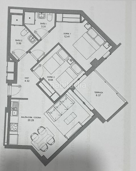 Foto d8542cc8-d8b6-470d-b124-3941ad5109e6. Apartament amb calefacció aparcament piscina a Pedanías - Extrarradio Albacete
