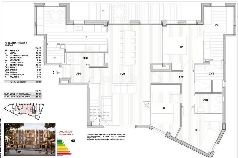 Foto 614191ae-8715-4156-ad22-41c569bd130e. Àtic amb calefacció aparcament a Centre - Estació Sant Cugat del Vallès