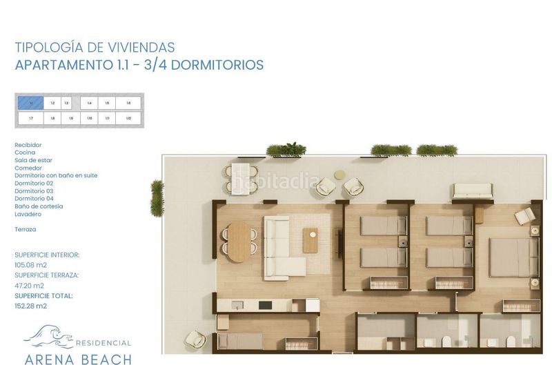 Foto 0bd23447-0a3f-4e65-ab37-e53e5ab7ad44. Apartament amb calefacció aparcament piscina a Moncófar Playa Moncofa