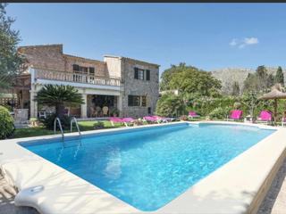 Rent Country house in Pollença Poble. Se alquila bonita casa con piscina en pollensa de diciembre a ab