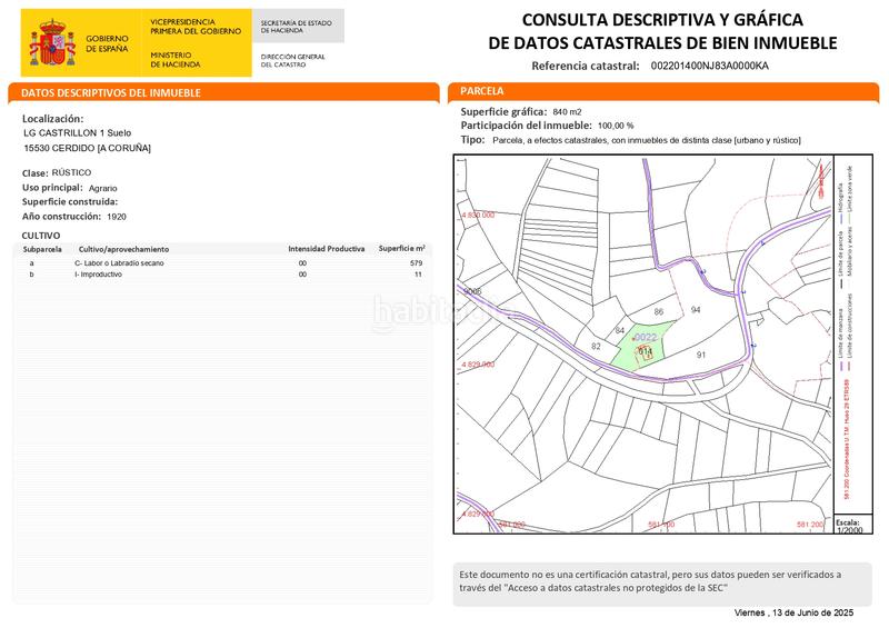 Foto c6f0e891-3d86-4fda-97ba-bda7b8cd98a7. Masía en lugar castrillon 5 casa castrillón en Cerdido