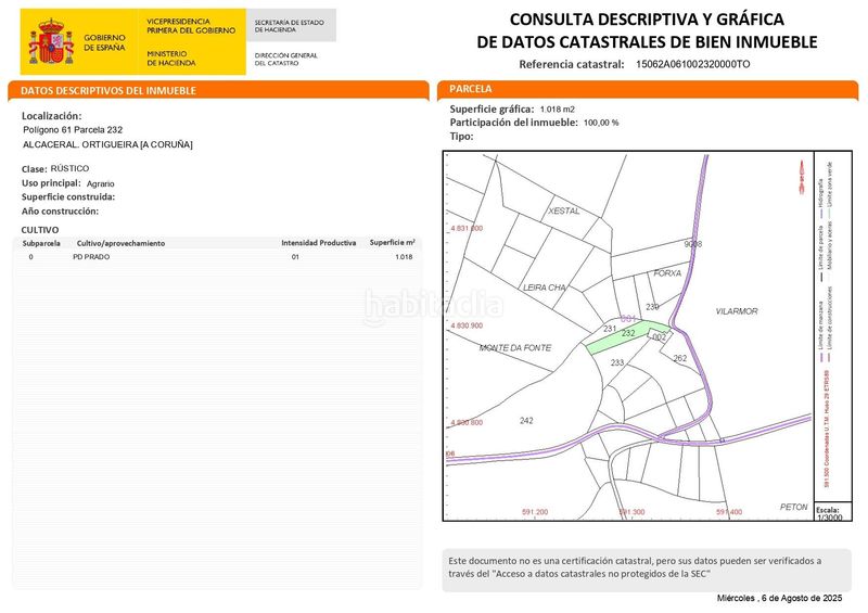 Foto 62ae4383-f045-4e0c-bf44-f17e8fd171fd. Mas avec parking dans Ortigueira