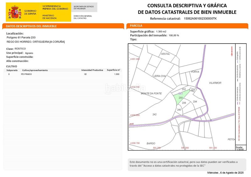 Foto 8d8c5c7a-d587-4d56-a6ae-e5b5413b473f. Mas avec parking dans Ortigueira