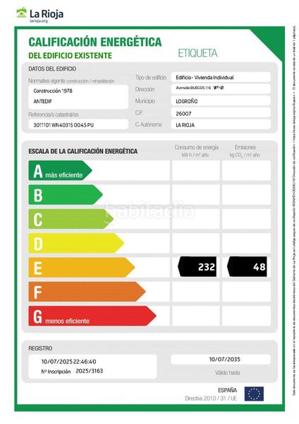 Foto 3c01bc41-1b4f-4bfe-8777-286f9879ad93. Piso en avenida burgos 116 amplio piso en portillejo valdegastea en Logroño