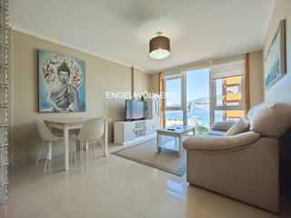 Apartamento en Moaña. Piso de 3 dormitorios con garaje y vistas a la ría en domaio
