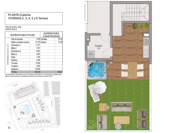 Foto 228c25b6-f5d9-4c6d-b190-4f9981b13818. Ático en Playa Tamarit-Playa Lissa Santa Pola