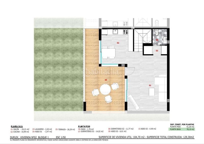 Foto 8e4c87e9-dd99-48cc-bcbb-6301f41ee4f8. Duplex with parking pool in Monforte del Cid