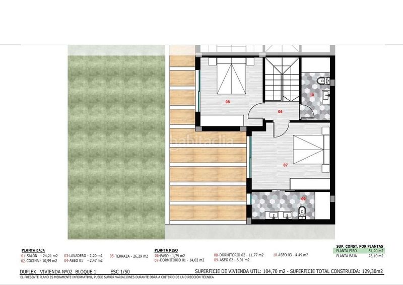 Foto c39c2fb6-c651-4d5b-a8db-61d1dda67fe4. Duplex with parking pool in Monforte del Cid