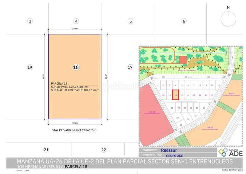 Foto 0a0a98f1-7eaa-436d-abb5-083e0bc7abf8. Wohngrundstück in Entrenúcleos Dos Hermanas