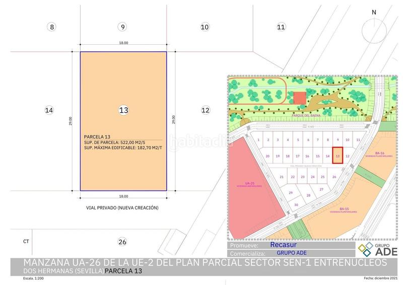Foto 17d843e5-8fa6-4600-8335-9286db4657f2. Wohngrundstück in Entrenúcleos Dos Hermanas