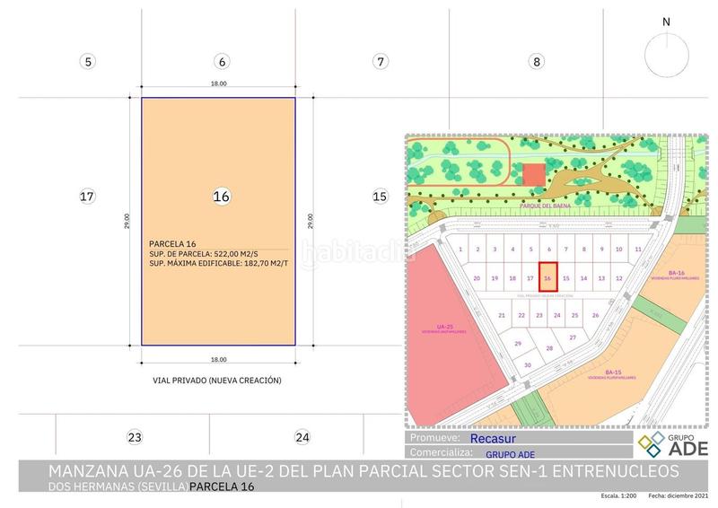Foto 1c25ae5a-22a1-42b8-82c0-4f102bf7e149. Wohngrundstück in Entrenúcleos Dos Hermanas