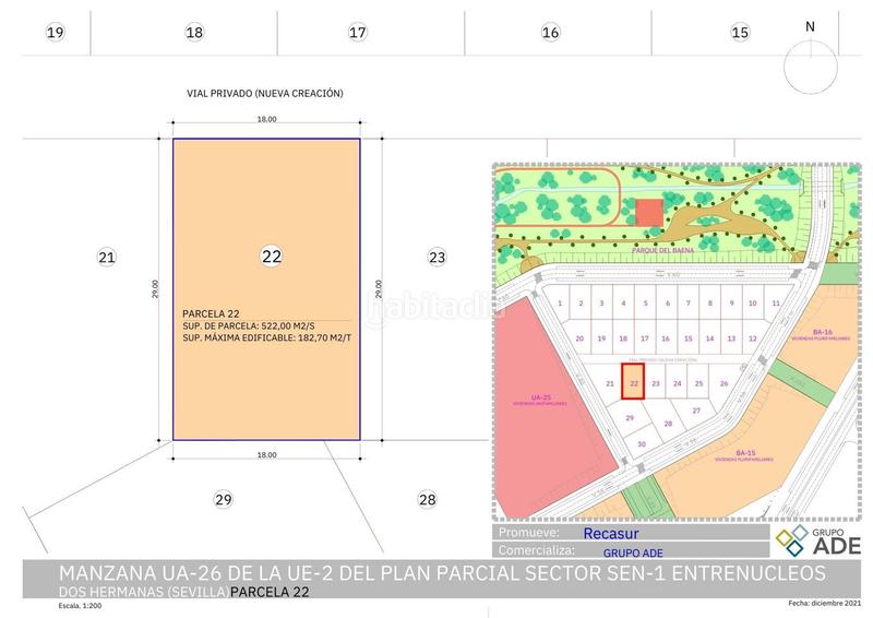 Foto 4c2d1452-698a-4cc3-a61c-6bbbd2edaf6f. Wohngrundstück in Entrenúcleos Dos Hermanas