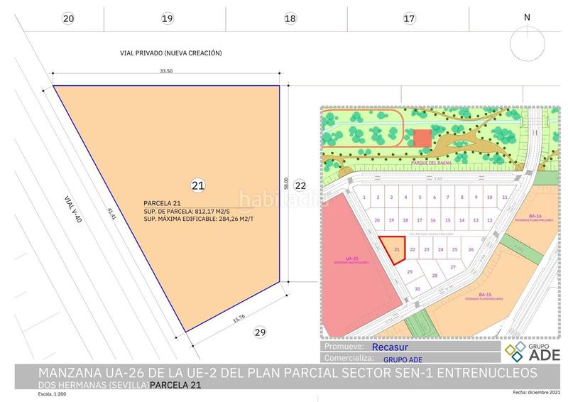 Foto 6219810c-93ce-4f19-ba8d-32d91fc4264d. Wohngrundstück in Entrenúcleos Dos Hermanas
