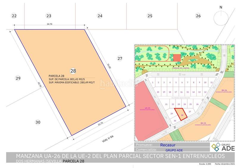 Foto 7f2ad252-b295-4b48-816a-3591edd99e73. Wohngrundstück in Entrenúcleos Dos Hermanas